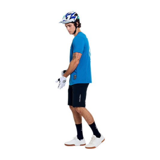 Playera manga corta para MTB Skyline Ride; One Eye Aero Blue — vista adicional 1