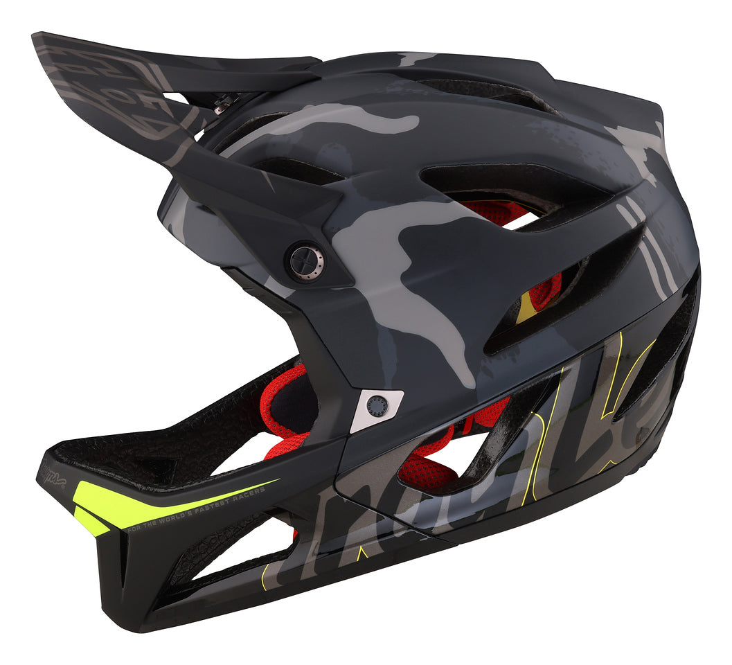Casco Troy Lee Designs Stage Helmet Signature Camo Black Mips Talla M/L