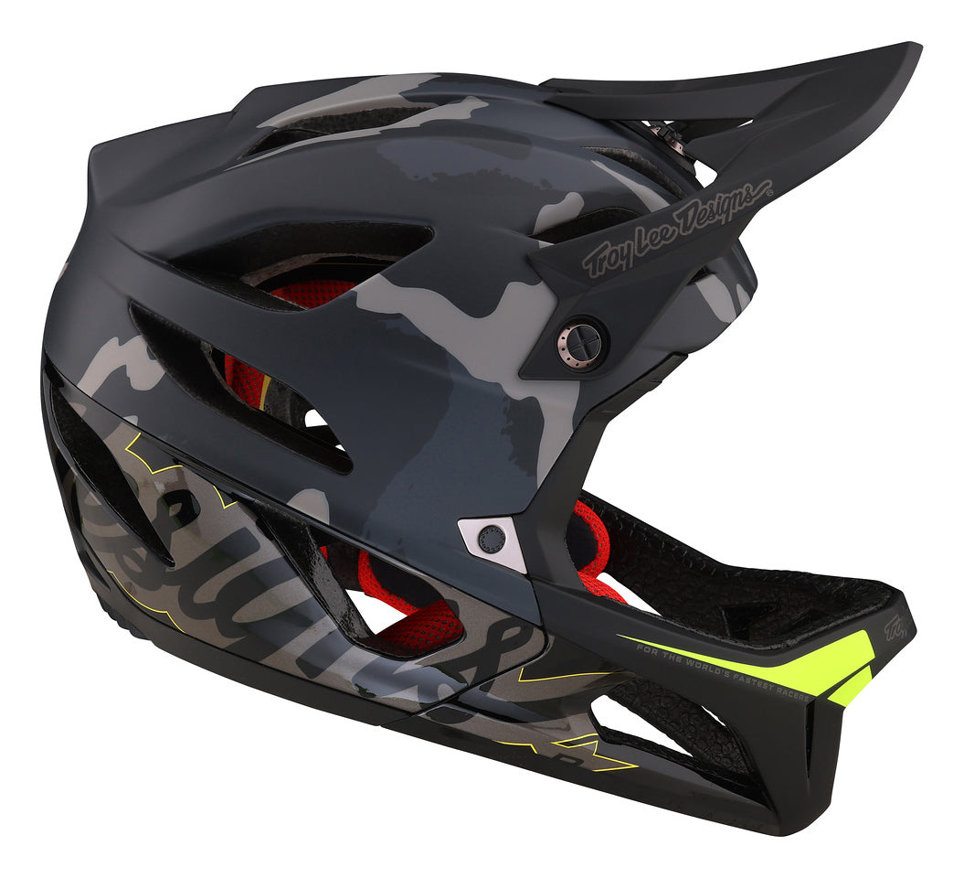 Casco Troy Lee Designs Stage Helmet Signature Camo Black Mips Talla M/L