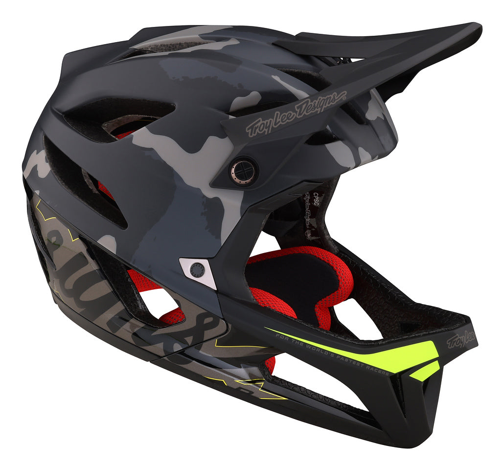 Casco Troy Lee Designs Stage Helmet Signature Camo Black Mips Talla M/L