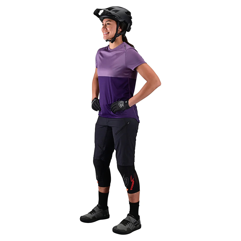 Shorts Troy Lee Designs Womens Lilium Short Black con Liner