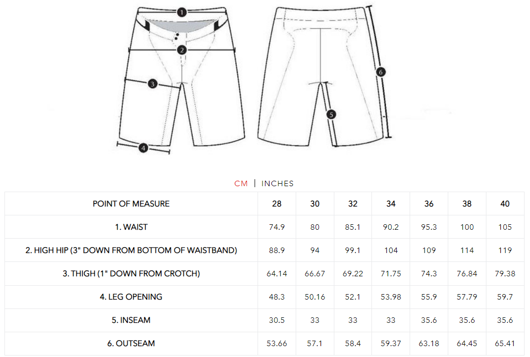 Shorts Troy Lee Designs Sprint Ultra Black