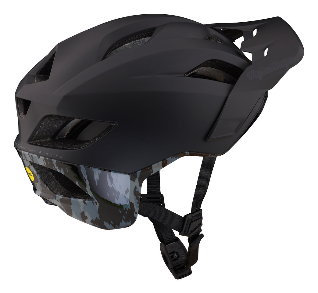 Casco Troy Lee Designs Flowline Se Radian Camo Mips Negro/Gris M/L