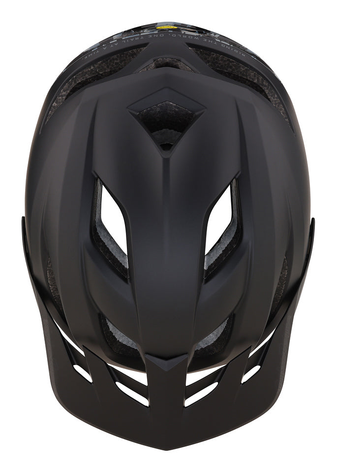 Casco Troy Lee Designs Flowline Se Radian Camo Mips Negro/Gris M/L