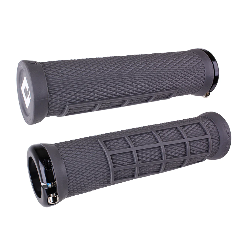 Puños ODI Grips Elite Flow V2.1 Lock On Graphite