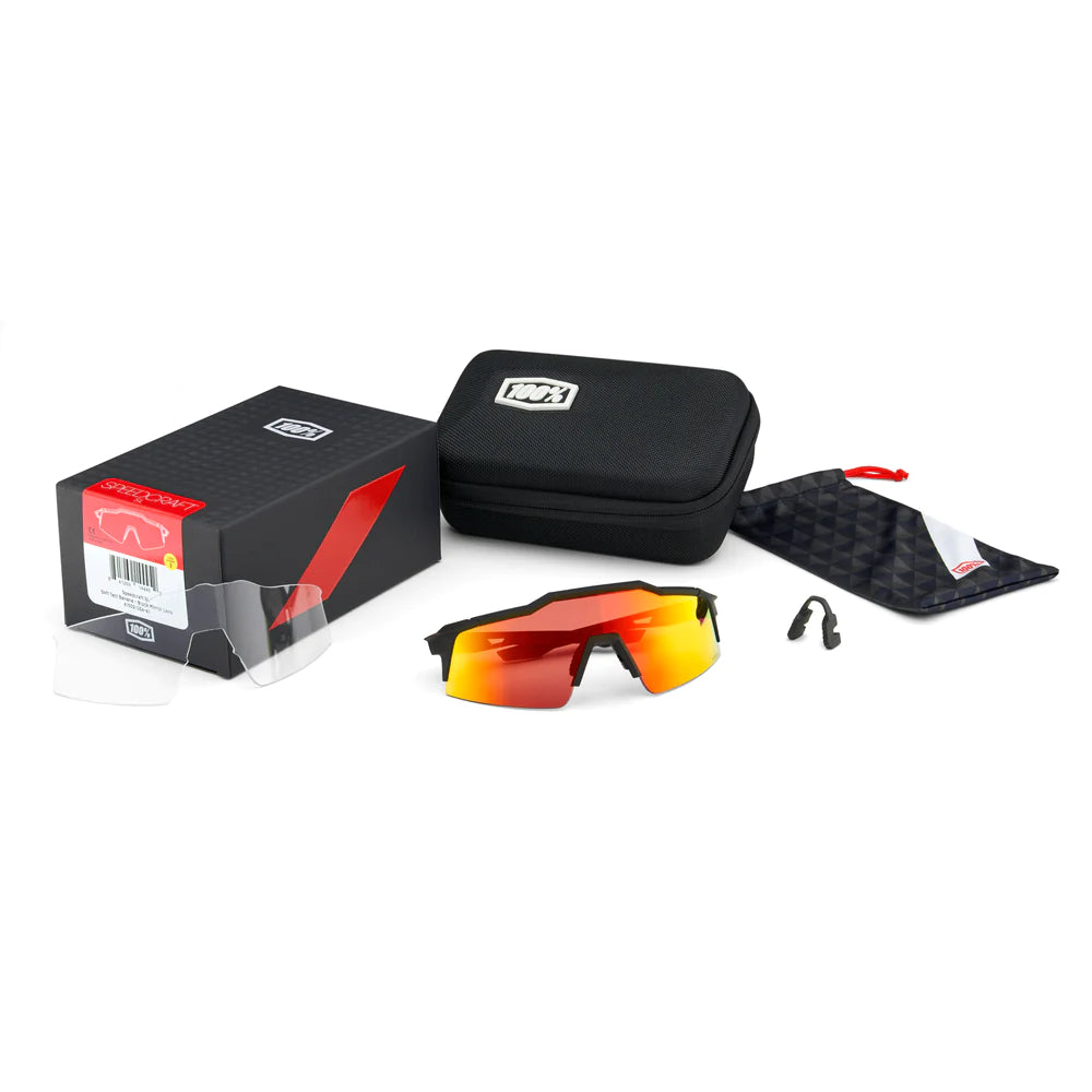 Lentes Ciclismo 100% SPEEDCRAFT SL Soft Tact Banana Black