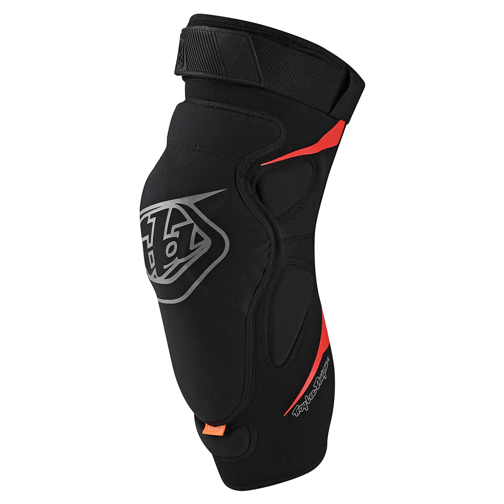 Rodillera Troy Lee Designs Raid Knee Guard Solid Negro L