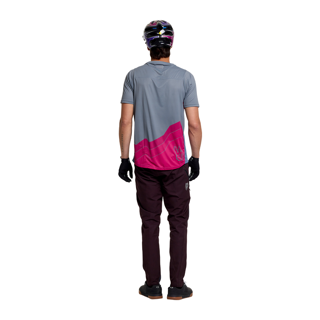 Jersey para MTB Skyline Pro Short Sleeve Jersey; Descend Slate — vista adicional 2