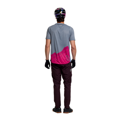 Jersey para MTB Skyline Pro Short Sleeve Jersey; Descend Slate — vista adicional 2
