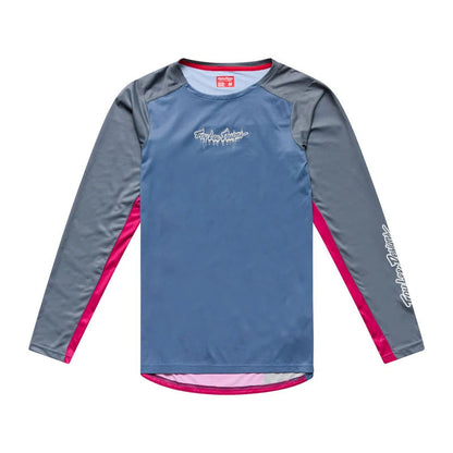 Jersey para MTB Skyline Pro Long Sleeve Jersey; Descend Slate