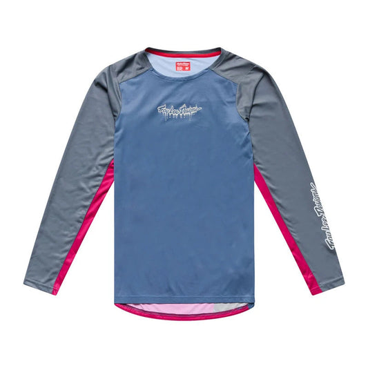 Jersey para MTB Skyline Pro Long Sleeve Jersey; Descend Slate