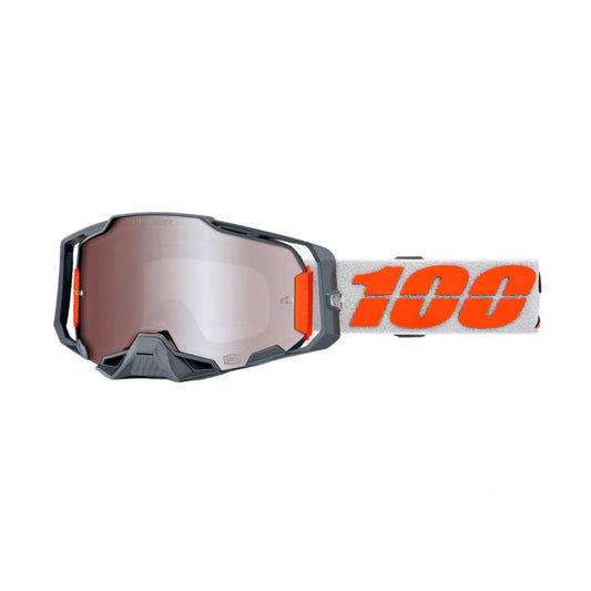 Goggles 100% Armega HiPER Silver - Mica Espejo Silver