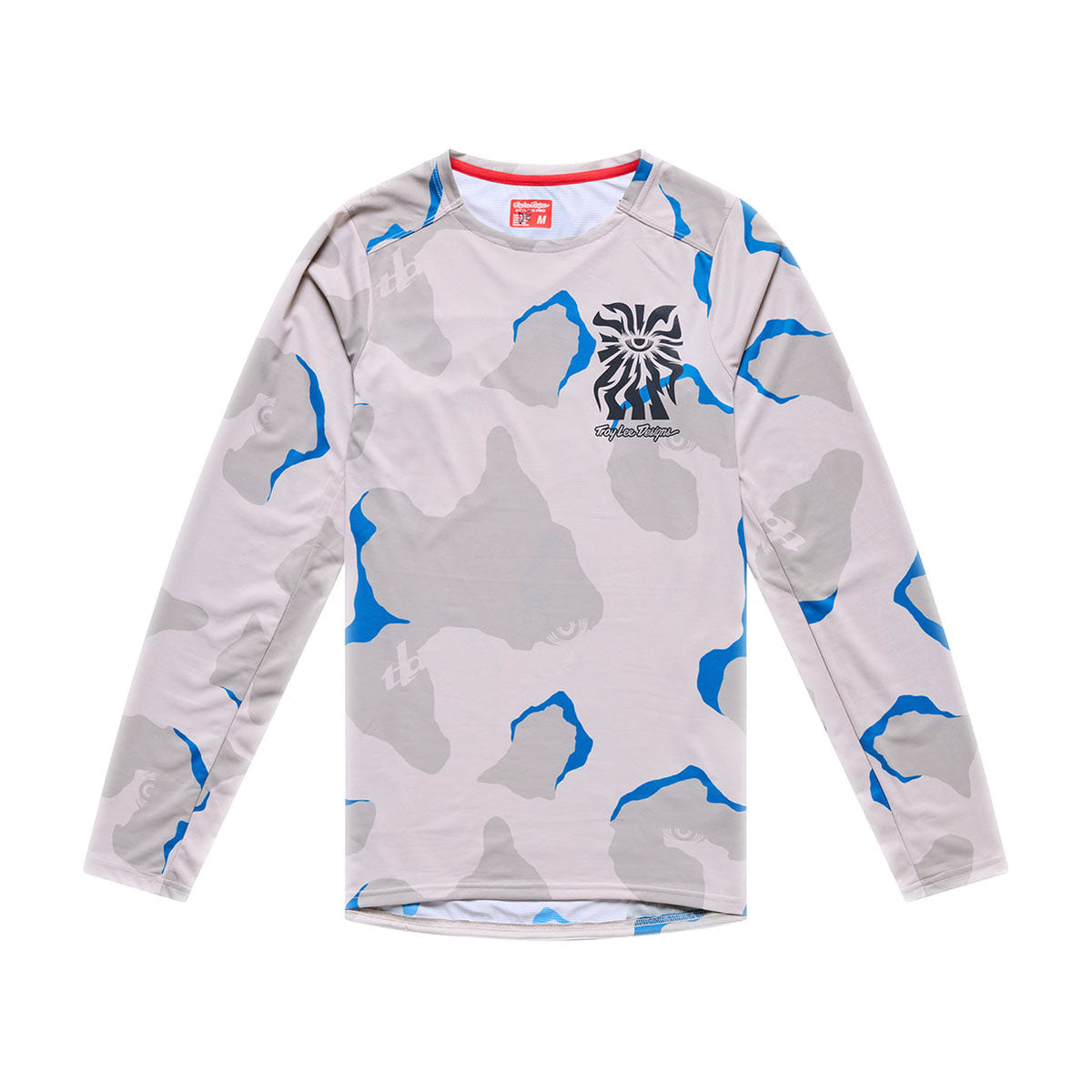 Jersey manga larga para MTB Skyline Pro; Flow Camo Pumice