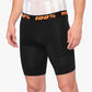 Shorts Liner 100% CRUX Men's Black