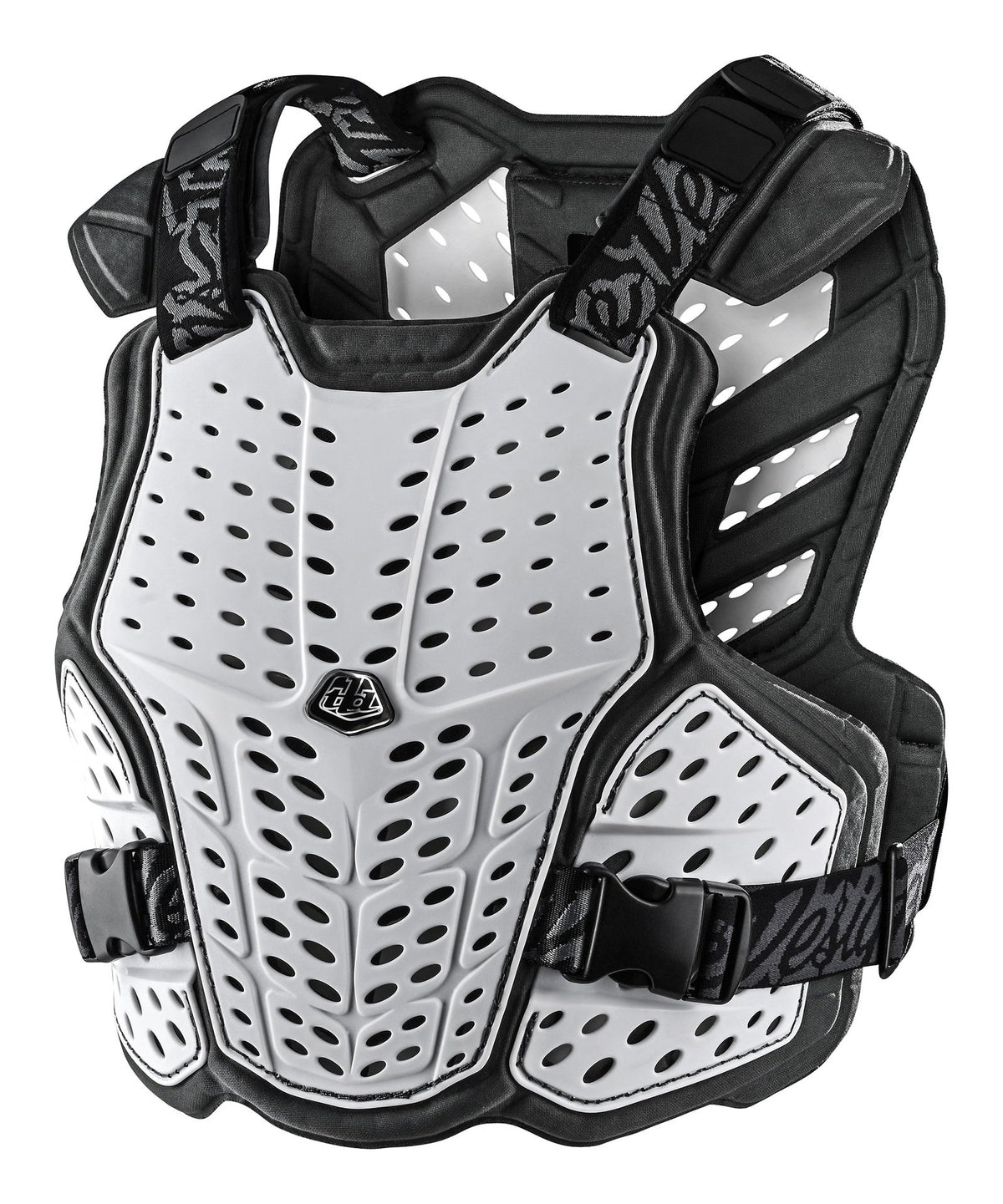 Peto protector de pecho Troy Lee Designs Rockfight Blanco