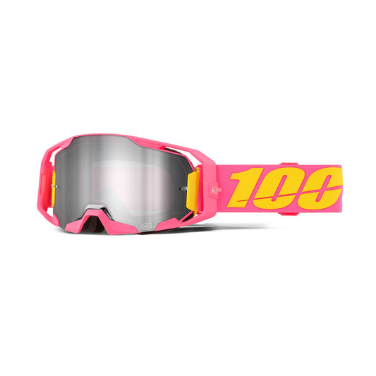 Goggles 100% Armatic Snakpak - Mica Espejo Silver Flash