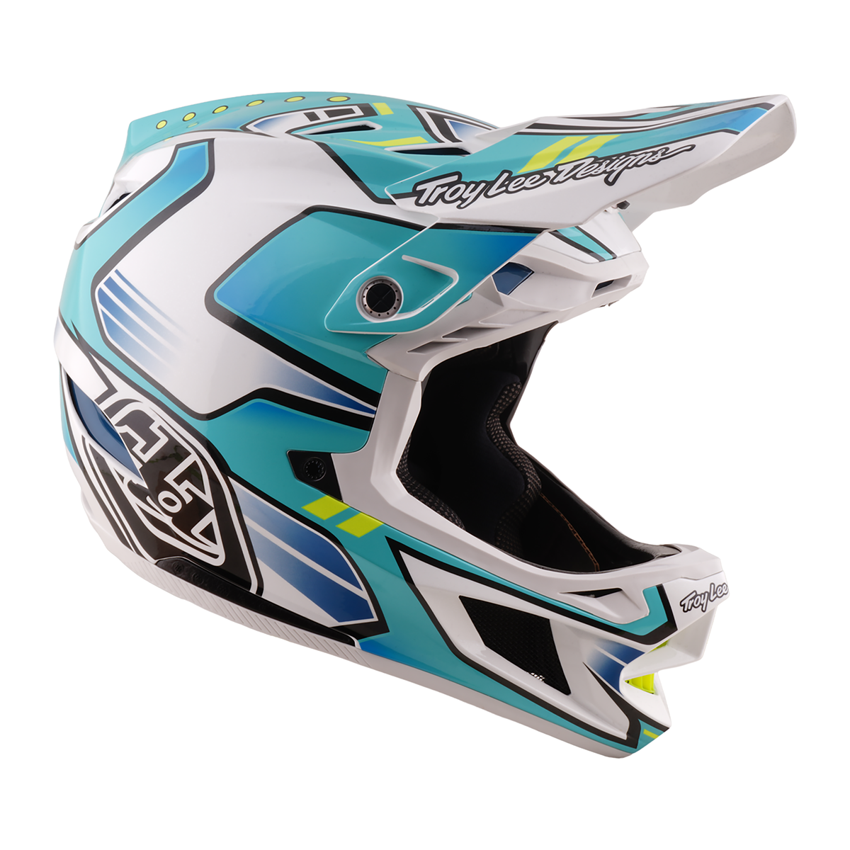 D4 Composite Helmet; Crest Real Teal