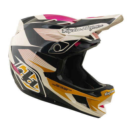 D4 Polyacrylite Helmet; Turbo Acid / Fuchsia