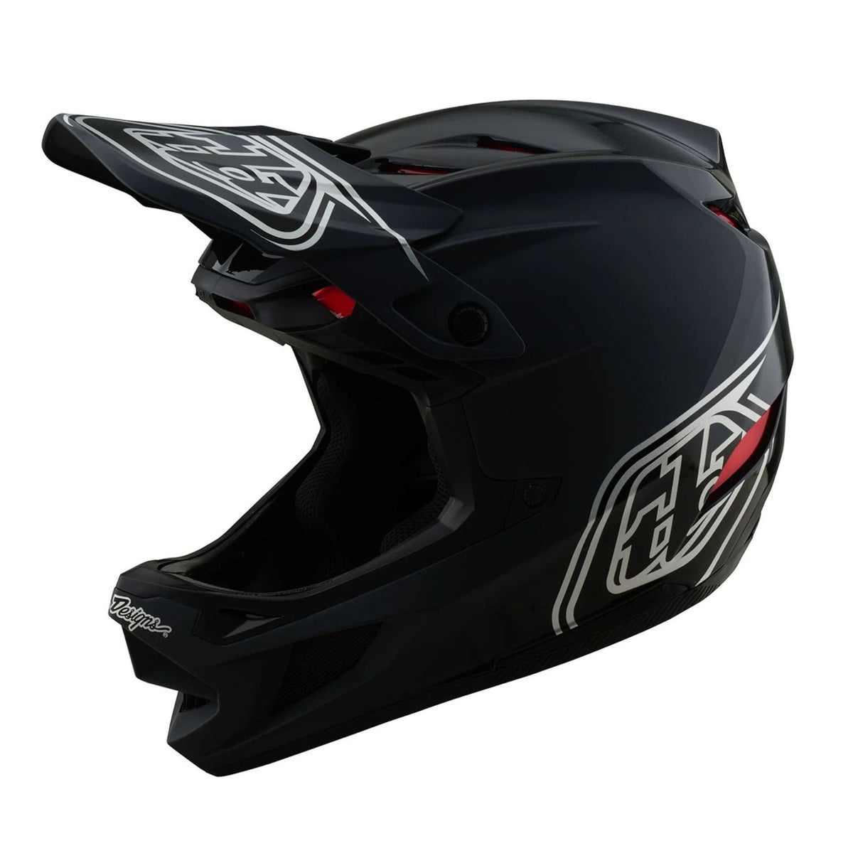 D4 Polyacrylite Helmet; Shadow Black
