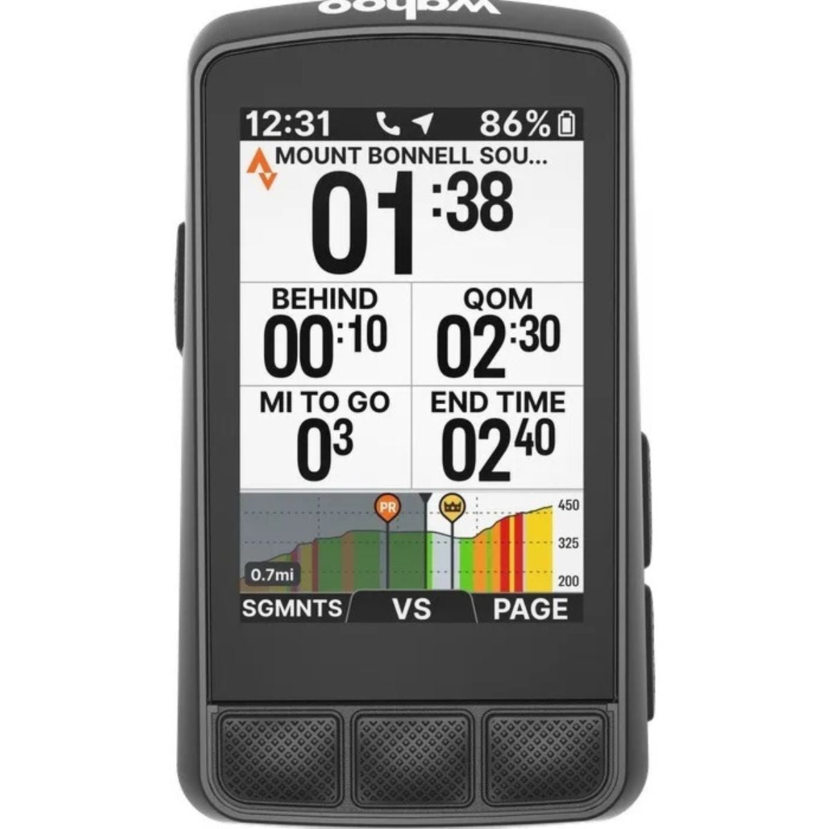 CICLOCOMPUTADORA WAHOO ELEMNT BOLT V3