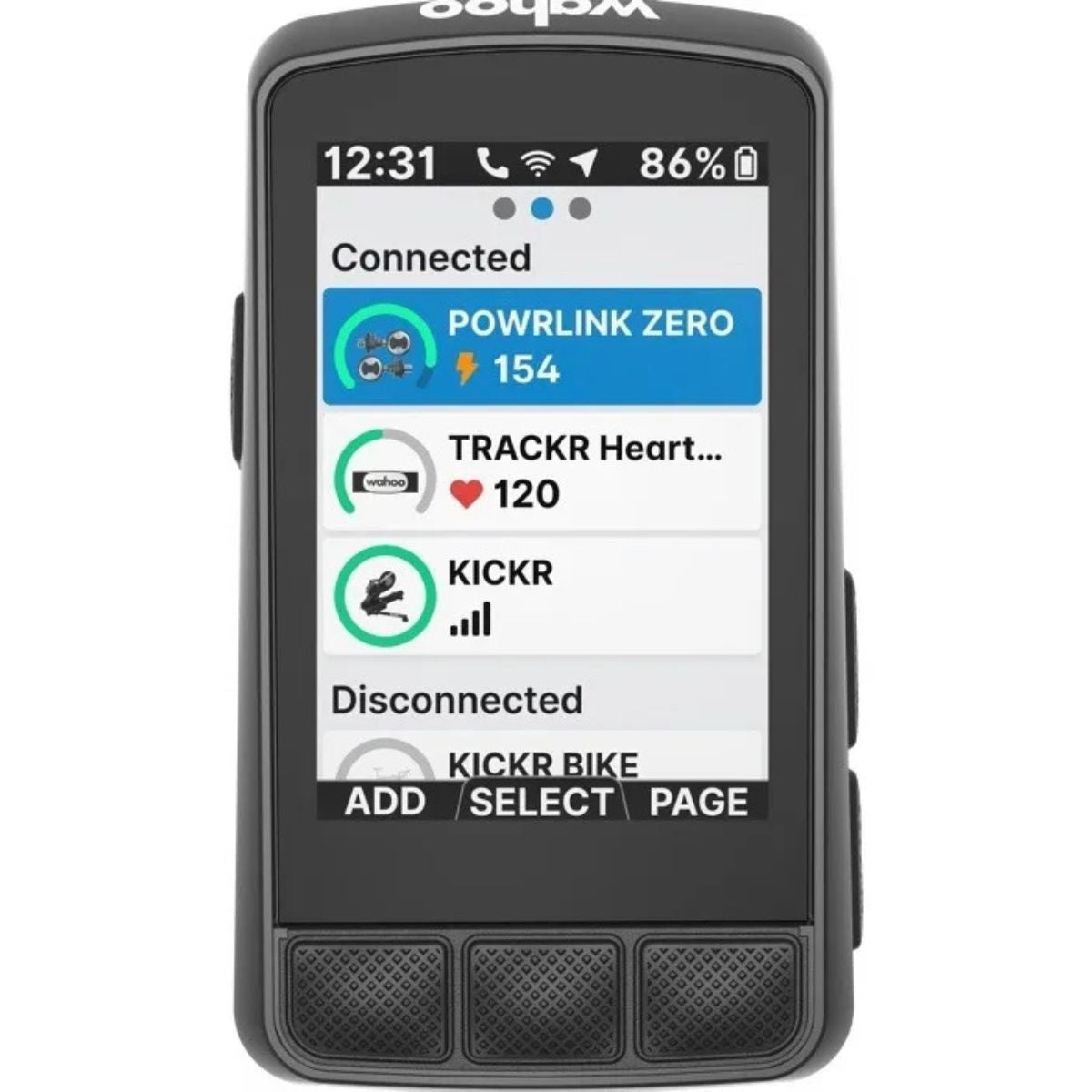 CICLOCOMPUTADORA WAHOO ELEMNT BOLT V3