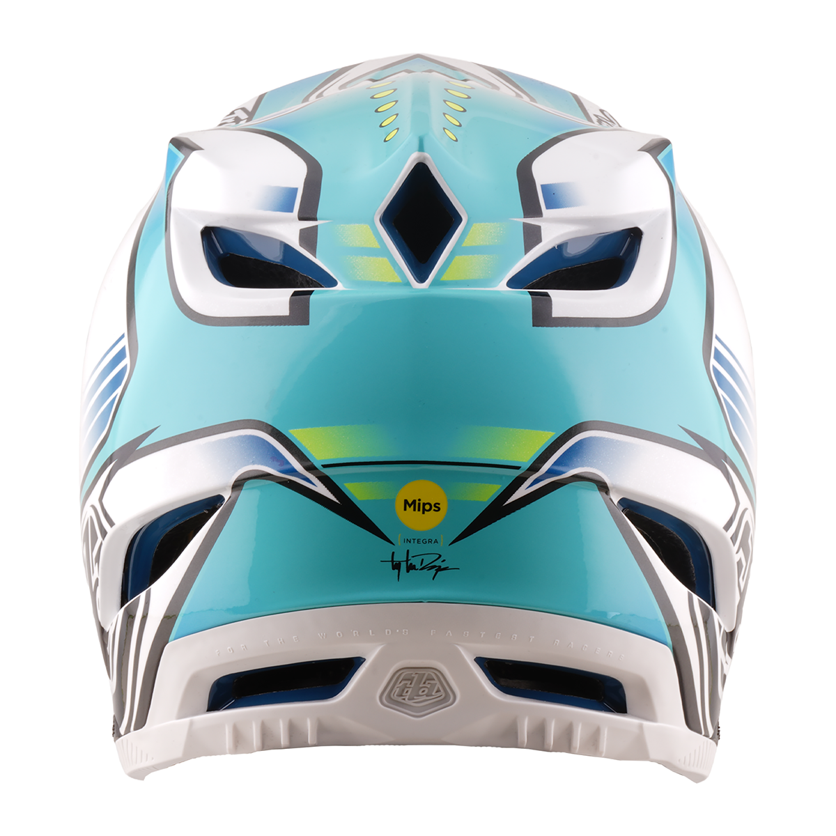 D4 Composite Helmet; Crest Real Teal