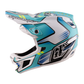 D4 Composite Helmet; Crest Real Teal
