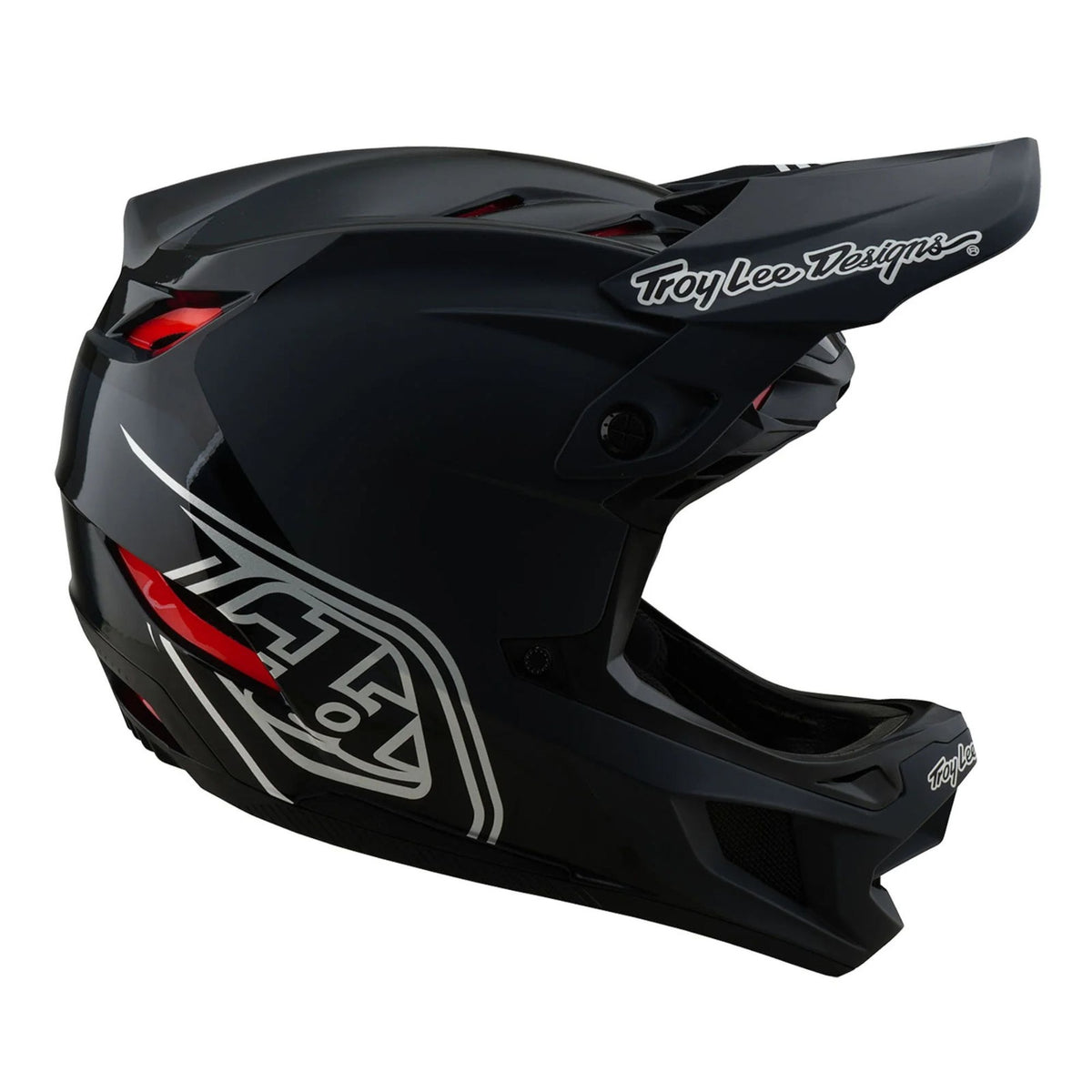 D4 Polyacrylite Helmet; Shadow Black