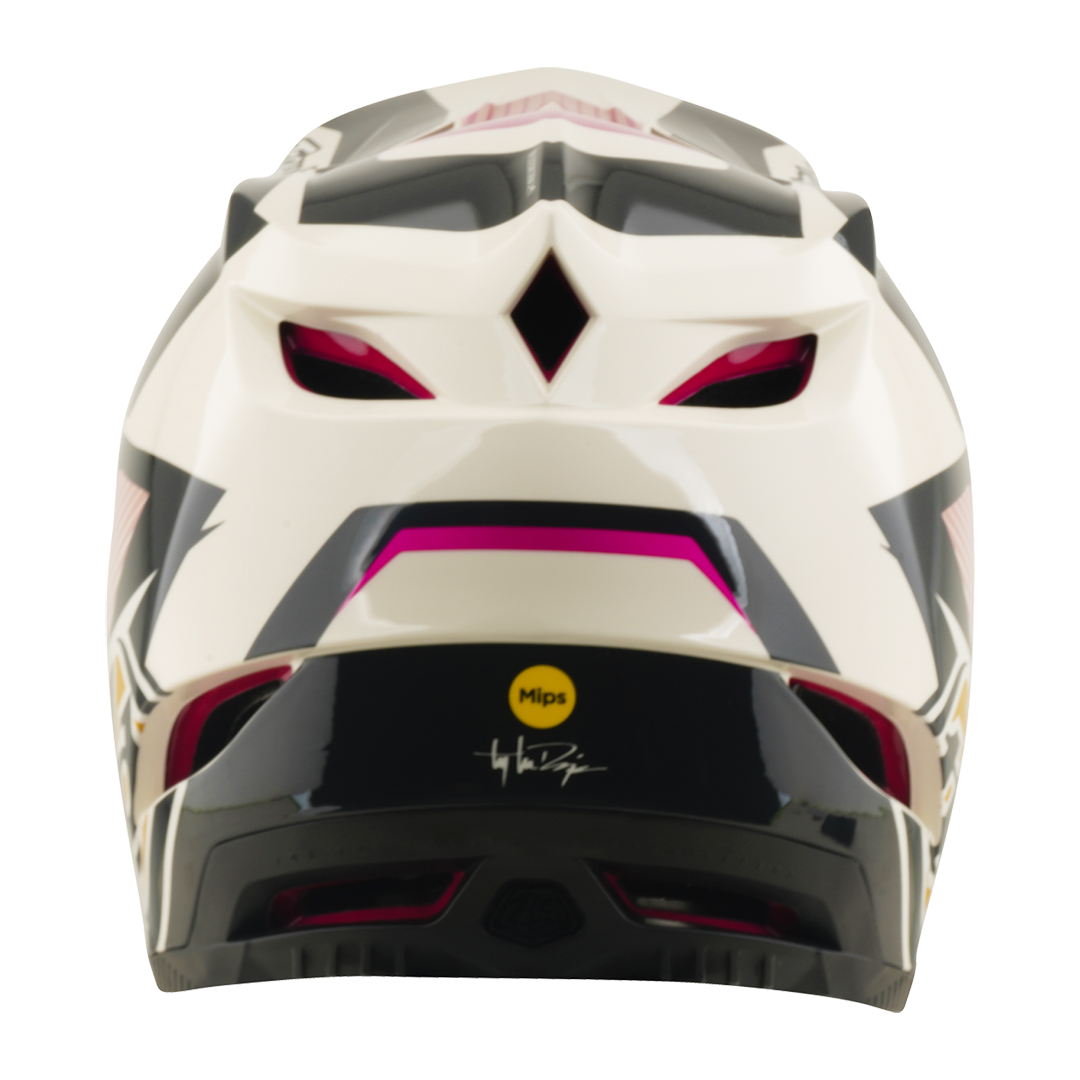 D4 Polyacrylite Helmet; Turbo Acid / Fuchsia