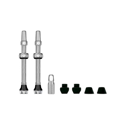MUC-OFF Kit Válvulas Premium V2  Color Plata 44mm
