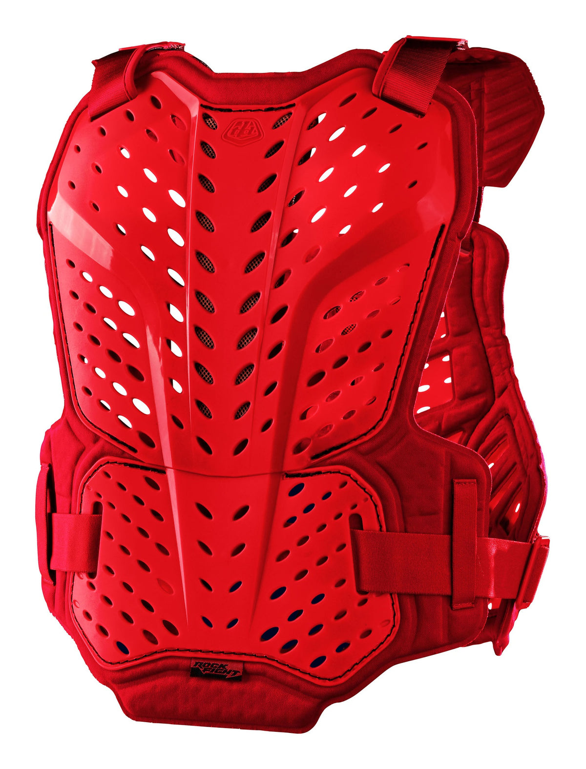 Peto protector de pecho Troy Lee Designs Rockfight Rojo — vista adicional 1