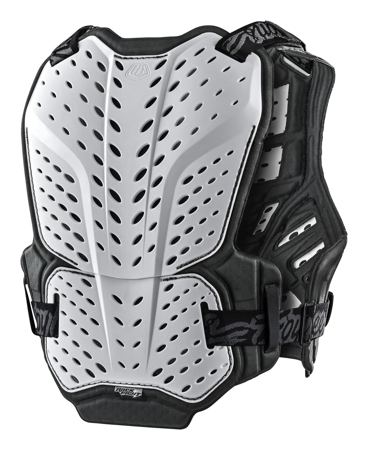 Peto protector de pecho Troy Lee Designs Rockfight Blanco — vista adicional 1