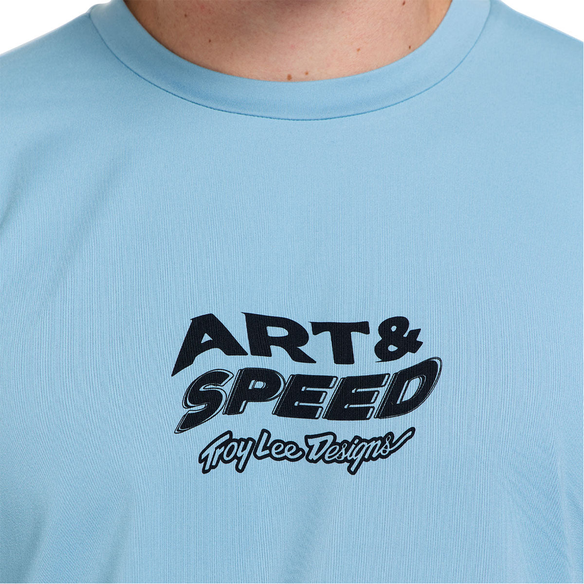 Playera manga larga para MTB Ruckus Ride; Waves Dawn Blue — vista adicional 2