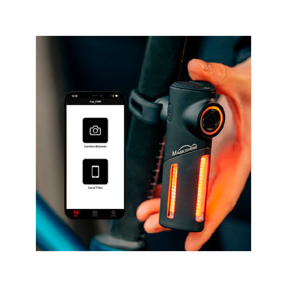LAMPARA TRASERA MAGICSHINE USB 30 LM CON CAMARA