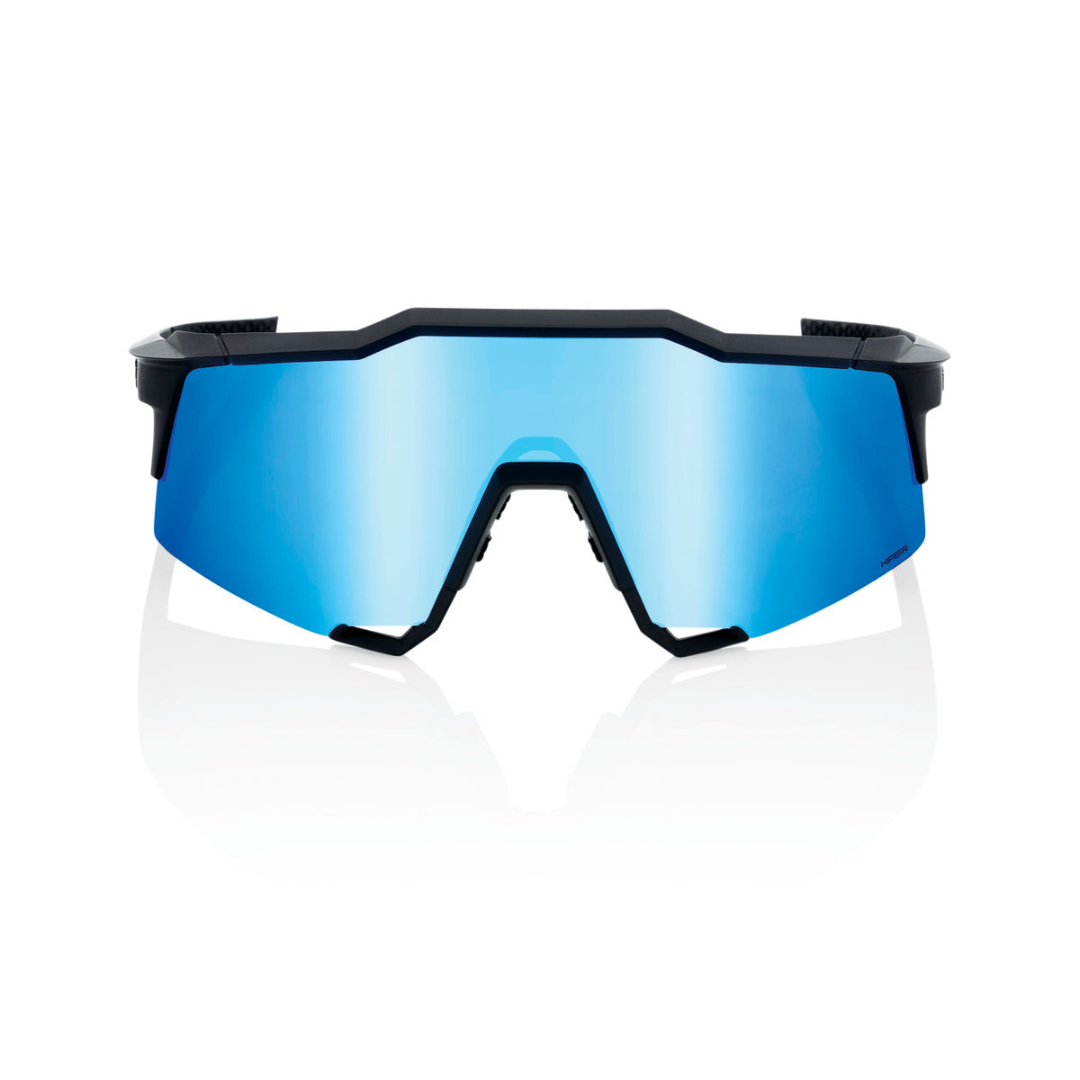 SPEEDCRAFT - Matte Black - HiPER Blue Multilayer Mirror Lens