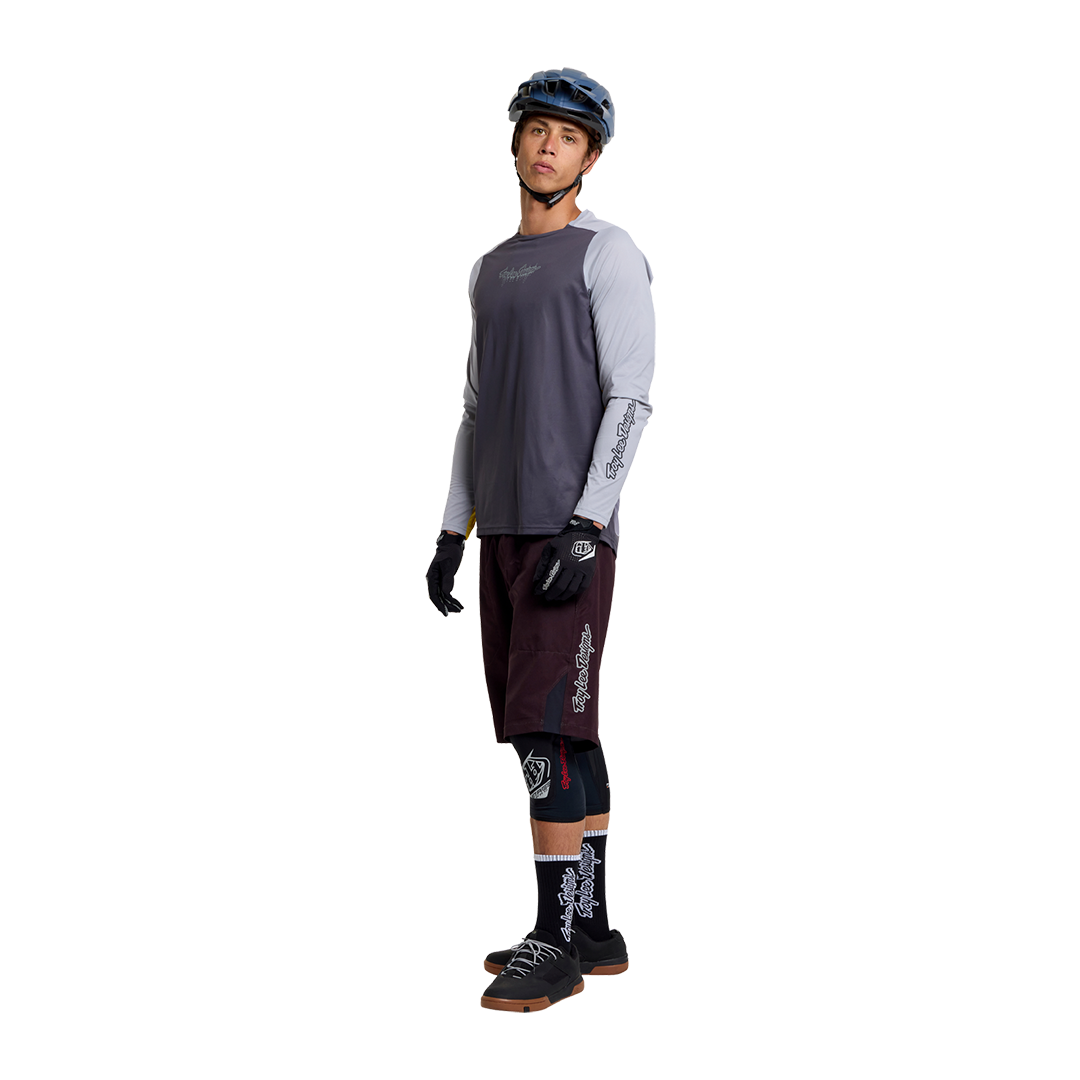 Jersey para MTB Skyline Pro Long Sleeve Jersey; Descend Carbon — vista adicional 4