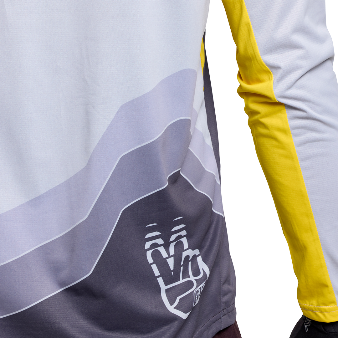 Jersey para MTB Skyline Pro Long Sleeve Jersey; Descend Carbon — vista adicional 2
