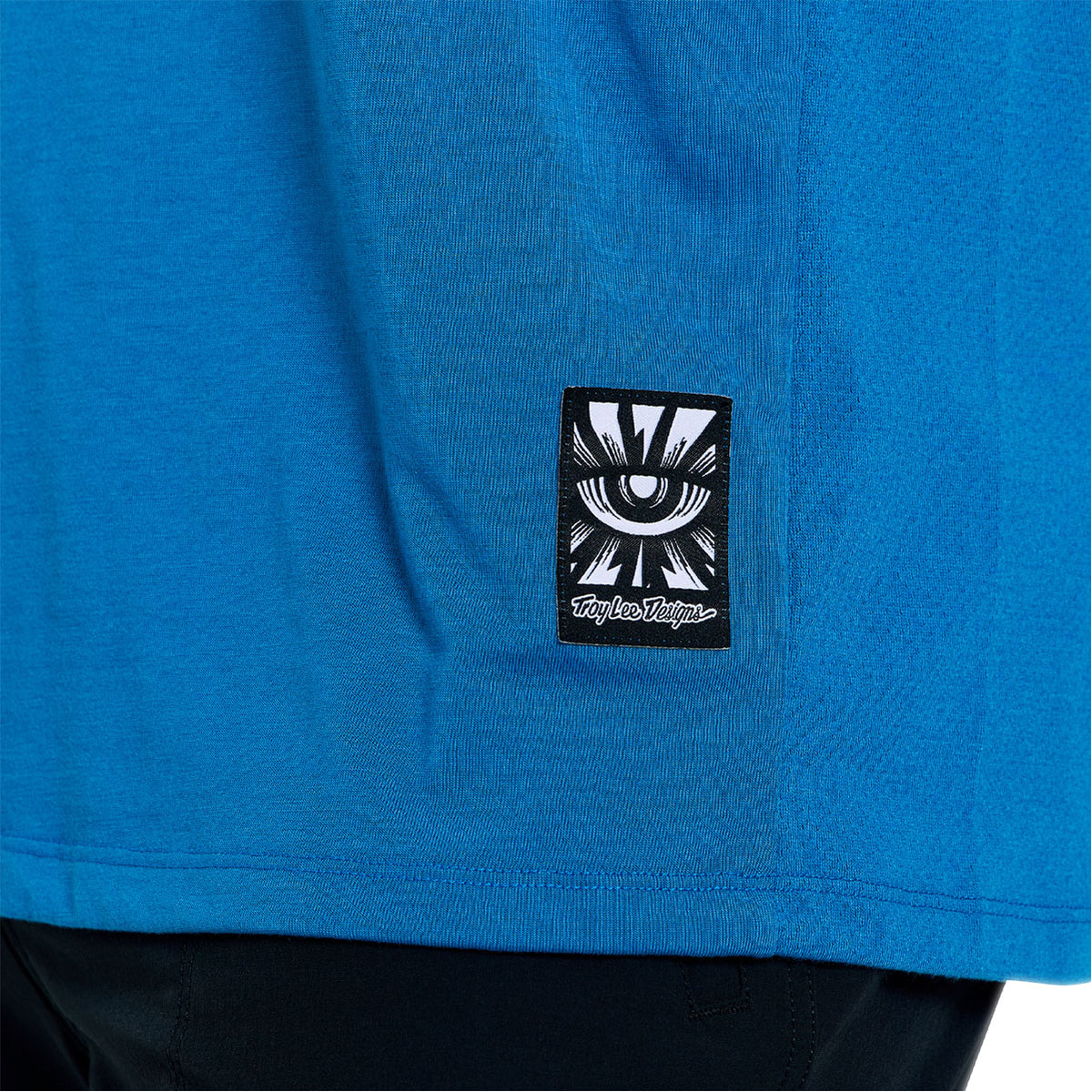 Playera manga corta para MTB Skyline Ride; One Eye Aero Blue — vista adicional 5