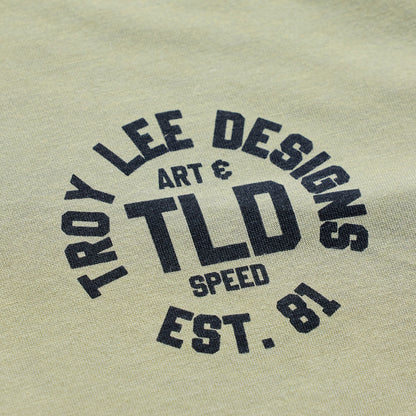 Playera manga corta para MTB Skyline Ride; Stamps Sage — vista adicional 4