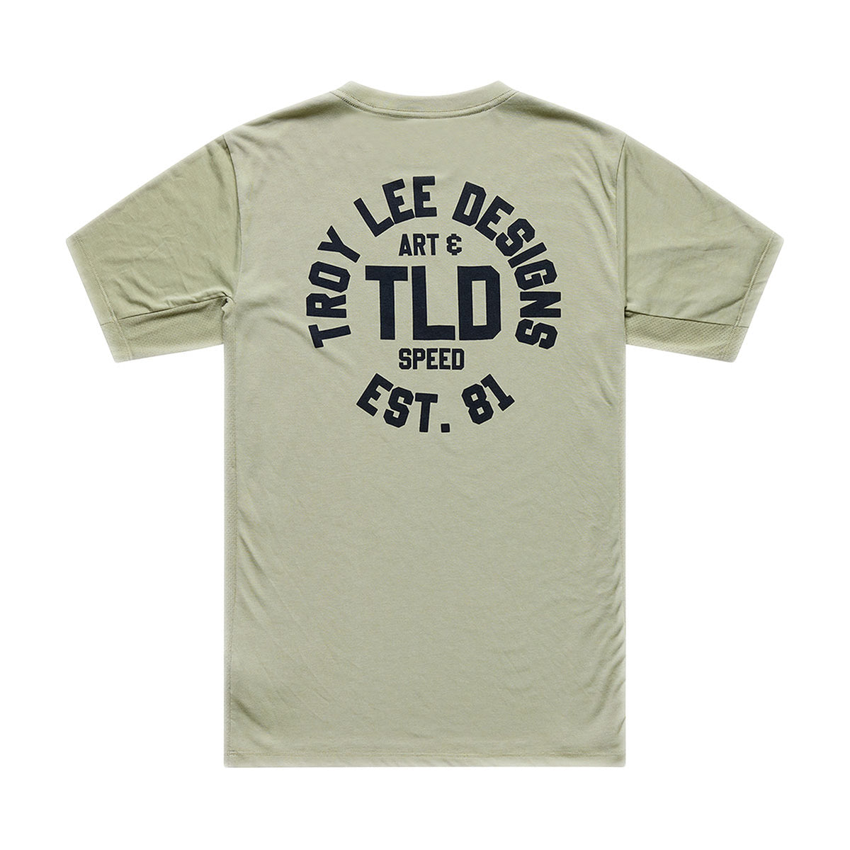 Playera manga corta para MTB Skyline Ride; Stamps Sage — vista adicional 1