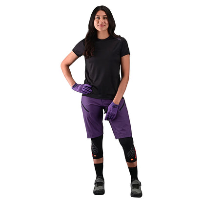 Jersey Troy Lee Designs Womens Lilium Ss Jersey Black