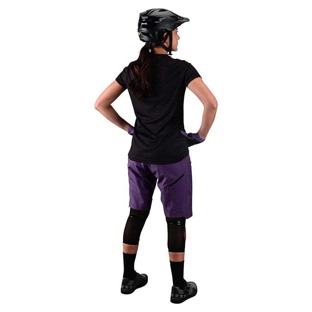 Jersey Troy Lee Designs Womens Lilium Ss Jersey Black