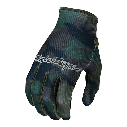 Guantes Troy Lee Designs Flowline Glove Brushed Camo Army Talla L