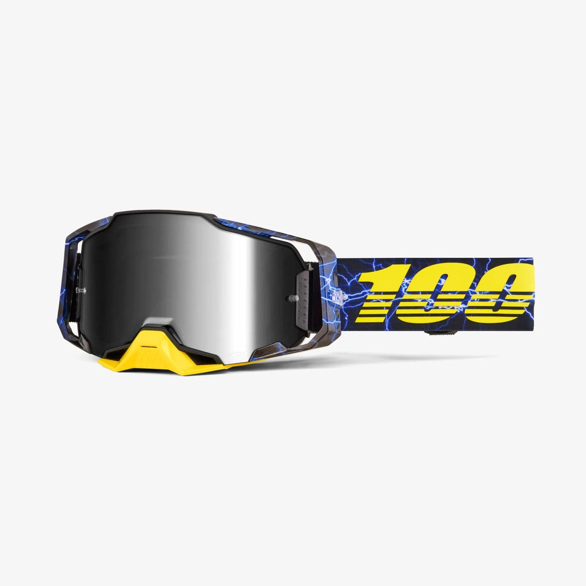 Goggles 100% Armega Furious - mica silver mirror