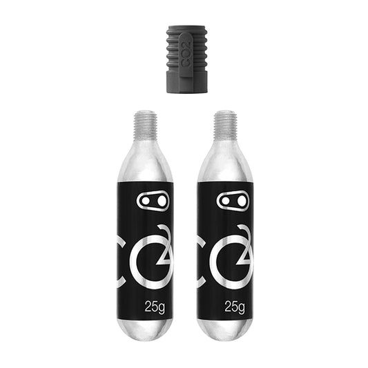 CARTUCHOS CO2 DE 25G (2 UNIDADES) CON CABEZA KLIC