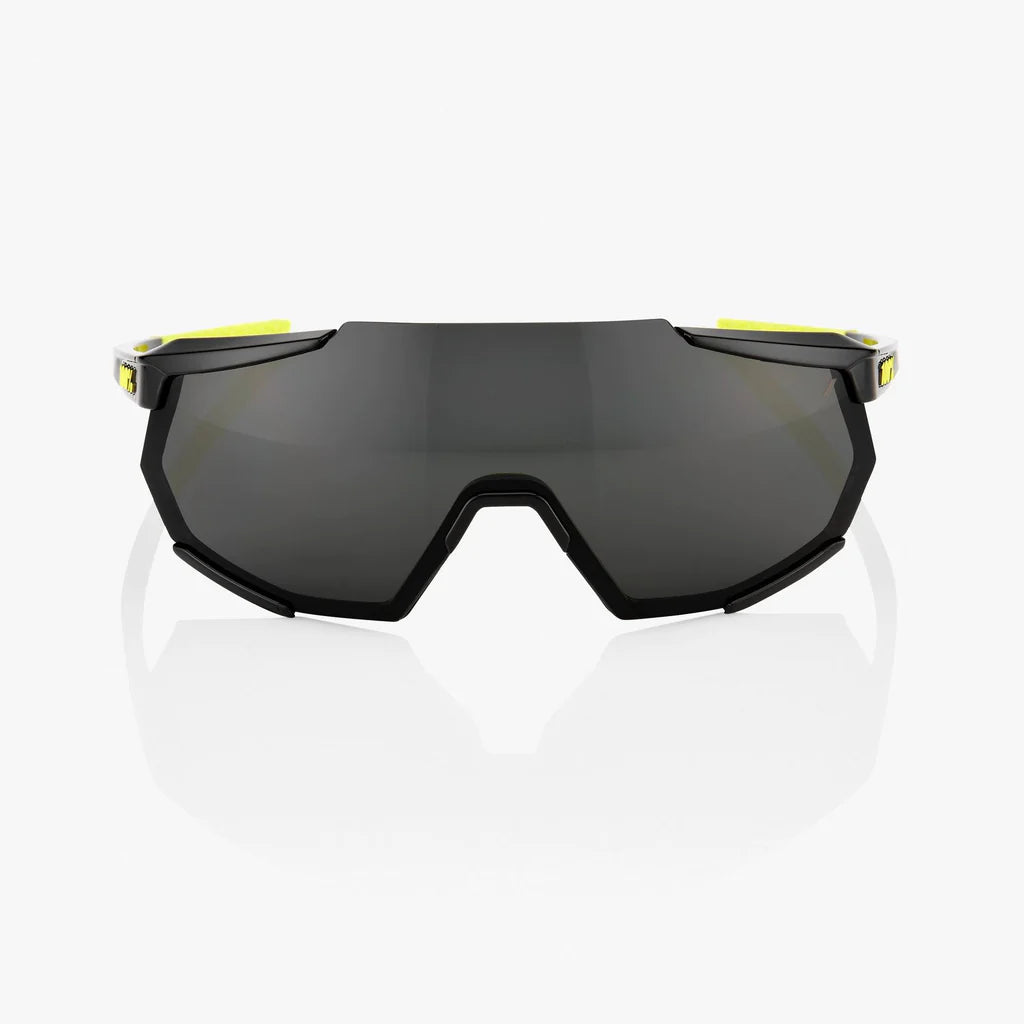 Lentes Ciclismo 100% RACETRAP Gloss Black-Smoke Lens