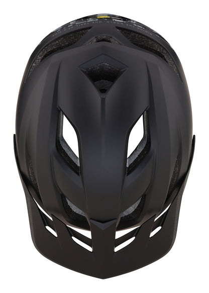 Casco Troy Lee Designs Flowline Se Radian Camo Mips Negro/Gris M/L