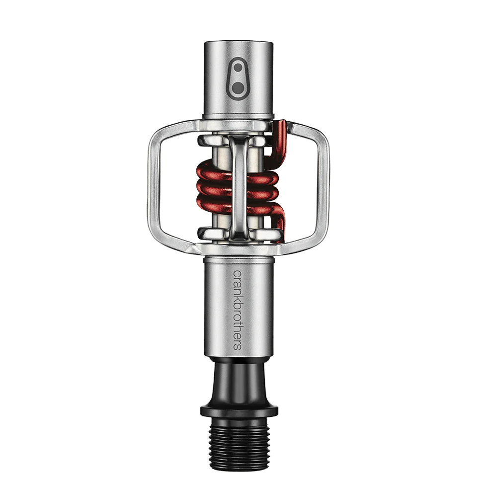 pedales crankbrothers eggbeater-plata-rojo